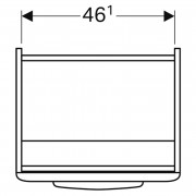 Шафка Selnova Square для раковини 60 ( 500.179.01.1 )