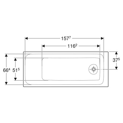 Ванна Tawa 170x75 Slim Rim з ніжками ( 554.121.01.1 ) Ванна Tawa 170x75 Slim Rim з ніжками ( 554.121.01.1 )