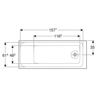 Ванна Tawa 170x70 Slim Rim з ніжками ( 554.120.01.1 ) Ванна Tawa 170x70 Slim Rim з ніжками ( 554.120.01.1 )