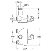 Термостат Grohtherm XL ( 35085000 )