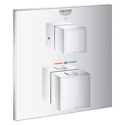 Верхня частина термостата Grohtherm Cube, 1 вихід ( 24153000 ) Верхня частина термостата Grohtherm Cube, 1 вихід ( 24153000 )