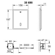 Кнопка Tectron Skate ( 38698SD1 )