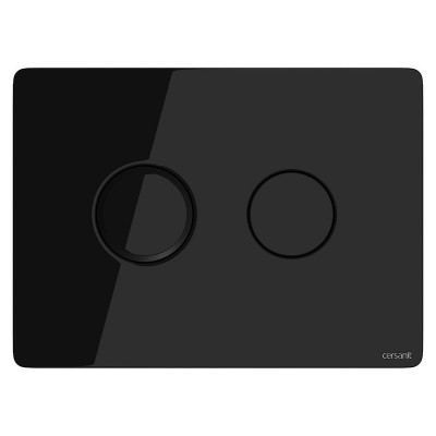 Кнопка Accento Circle чорне скло ( S97-053 ) Кнопка Accento Circle чорне скло ( S97-053 )