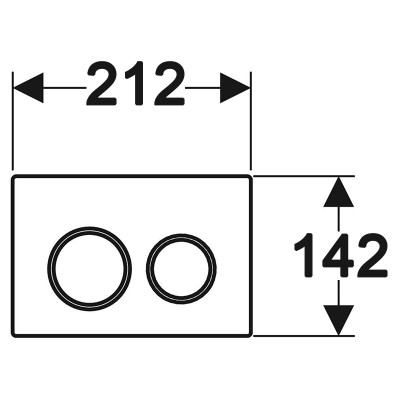 Кнопка Omega 20 біла ( 115.085.KJ.1 ) Кнопка Omega 20 біла ( 115.085.KJ.1 )