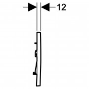 Кнопка Sigma 30 чорна ( 115.883.DW.1 )