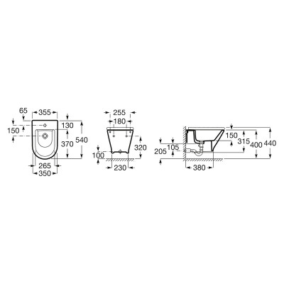 Біде Gap Round ( A3570N6000 ) Біде Gap Round ( A3570N6000 )