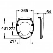 Інсталяційна система Rapid SL 38528001 + чаша унітаза Bau 39427000 ( 39586000 )