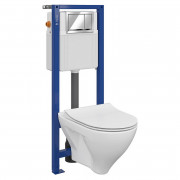 Інсталяційна система Aqua 02+чаша унітаза Mille Clean On з сидінням ( S701-456 )