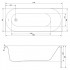 Ванна Octavia 170x70 з ніжками ( S301-253 ) Ванна Octavia 170x70 з ніжками ( S301-253 )