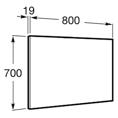Дзеркало Victoria 80х70 ( A812333406 ) Дзеркало Victoria 80х70 ( A812333406 )