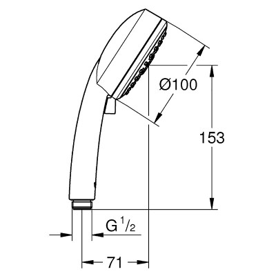 Лейка Tempesta Cosmopolitan 100, 3 види струменя ( 27572002 ) Лейка Tempesta Cosmopolitan 100, 3 види струменя ( 27572002 )