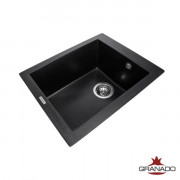 Кухонна мийка Granado Cadiz black shine 410x500