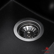 Кухонна мийка Granado Cadiz black shine 410x500
