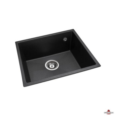 Кухонна мийка Granado Under top black shine 457x406 Кухонна мийка Granado Under top black shine 457x406