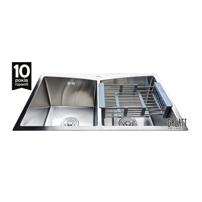 Кухонна мийка Galati Arta U-730D 780x480x230 Кухонна мийка Galati Arta U-730D 780x480x230