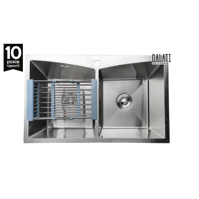 Кухонна мийка Galati Arta U-730D 780x480x230 Кухонна мийка Galati Arta U-730D 780x480x230