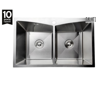 Кухонна мийка Galati Arta U-730D 780x480x230 Кухонна мийка Galati Arta U-730D 780x480x230