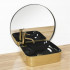 умывальник Rea Elisa 43x43 black/gold (REA-U0132) умывальник Rea Elisa 43x43 black/gold (REA-U0132)