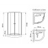Душевая кабина KO&PO 7122-7 (90x90) мелкий Душевая кабина KO&PO 7122-7 (90x90) мелкий