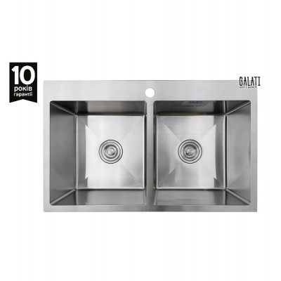 Кухонна мийка Galati Arta U-730DN 780x480x230 + корзина Кухонна мийка Galati Arta U-730DN 780x480x230 + корзина