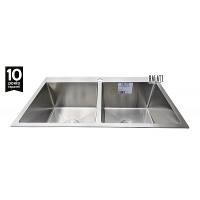 Кухонна мийка Galati Arta U-730DN 780x480x230 + корзина Кухонна мийка Galati Arta U-730DN 780x480x230 + корзина