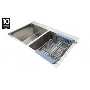 Кухонна мийка Galati Arta U-730DN 780x480x230 + корзина
