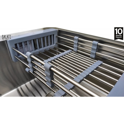 Кухонна мийка Galati Arta U-730DN 780x480x230 + корзина Кухонна мийка Galati Arta U-730DN 780x480x230 + корзина