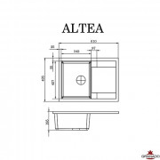 Кухонна мийка Granado ALTEA terra