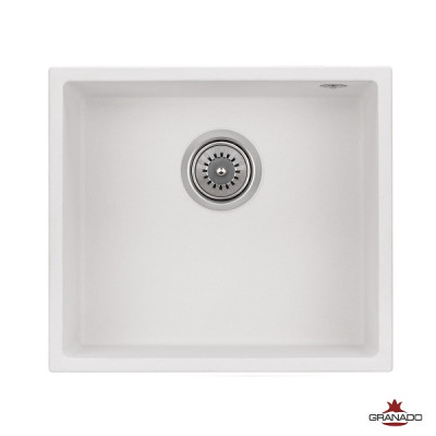 Кухонная мойка Granado Under top white 457x406 Кухонная мойка Granado Under top white 457x406