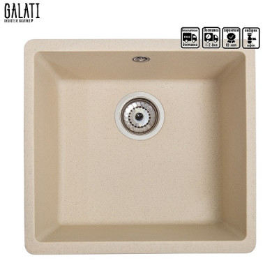 Кухонная мойка Galati Mira U-400 Avena (501) 3406 Кухонная мойка Galati Mira U-400 Avena (501) 3406