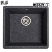 Кухонна мийка Galati Mira U-400 Grafit (201) 3407