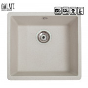 Кухонна мийка Galati Mira U-400 Biela (101) 3409