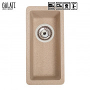 Кухонная мойка Galati Mira U-160 Piesok (301) 3412