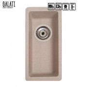 Кухонна мийка Galati Mira U-160 Bezhvy (401) 3417