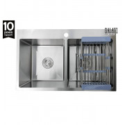 Кухонна мийка Galati Arta U-730DN 780x480x230 + корзина