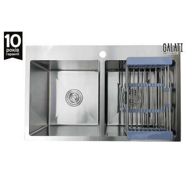 Кухонна мийка Galati Arta U-730DN 780x480x230 + корзина Кухонна мийка Galati Arta U-730DN 780x480x230 + корзина