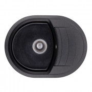 Кухонна мийка Granado Malaga black shine