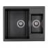 Кухонная мойка Granado Samora black shine Кухонная мойка Granado Samora black shine