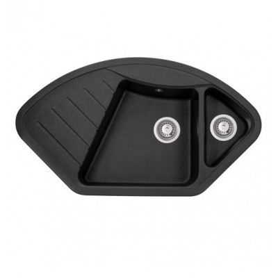 Кухонна мийка Granado Barcelona black shine Кухонна мийка Granado Barcelona black shine