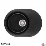 Кухонна мийка Granado SEVILLA black