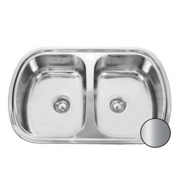 Кухонная мойка Galati Vayorika 2C Satin 8489 Кухонная мойка Galati Vayorika 2C Satin 8489