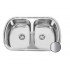Кухонная мойка Galati Vayorika 2C Satin 8489 Кухонная мойка Galati Vayorika 2C Satin 8489
