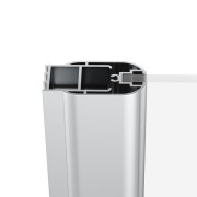 Душова кабіна Chrome CRV2 + CRV2 (CRV2-100 полір. алюм.+Transparent)