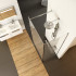 Душова кабіна Walk-In модель Corner (Walk In-Corner-110/80 v.200 Чорний+Transparent) Душова кабіна Walk-In модель Corner (Walk In-Corner-110/80 v.200 Чорний+Transparent)