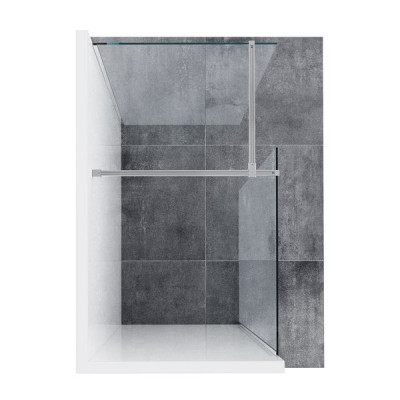 Душова кабіна Walk-In модель Double Wall (Нерухома стінка Walk-IN Wall-120) Душова кабіна Walk-In модель Double Wall (Нерухома стінка Walk-IN Wall-120)