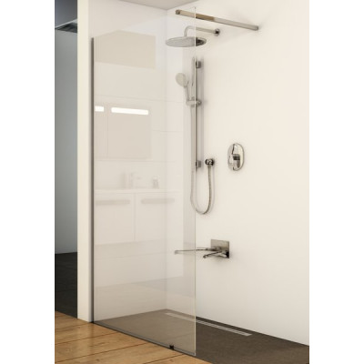 Душова кабіна Walk-In модель Wall (Walk In Wall-140 в.200 Чорний Transparent) Душова кабіна Walk-In модель Wall (Walk In Wall-140 в.200 Чорний Transparent)