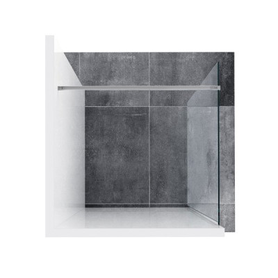 Душова кабіна Walk-In модель Wall (Walk In Wall-140 в.200 Чорний Transparent) Душова кабіна Walk-In модель Wall (Walk In Wall-140 в.200 Чорний Transparent)
