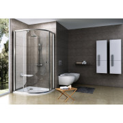 Душова кабіна Pivot PSKK3 (PSKK3-100 білий/білий+Transparent)