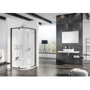 Душова кабіна Pivot PSKK3 (PSKK3-100 білий/білий+Transparent)
