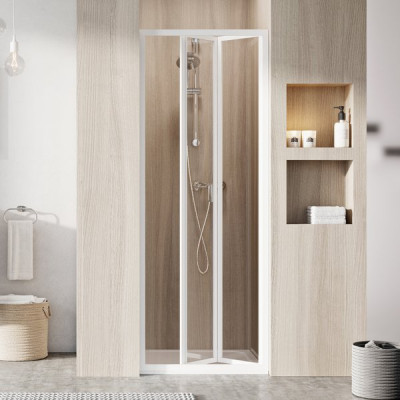 Душові двері Supernova SDZ2 (SDZ2-70 195 білий+transparent) Душові двері Supernova SDZ2 (SDZ2-70 195 білий+transparent)